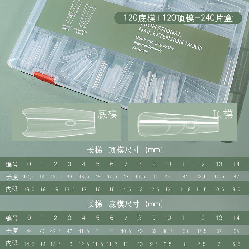 Sandwich Nail Form/Mold(240/256 Pieces) Mask Queen Nepal