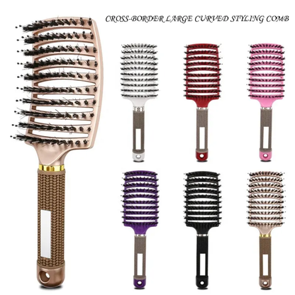 Professional Thermal Ceramic Round Brush — Salon Blowout Styling Mask Queen Nepal