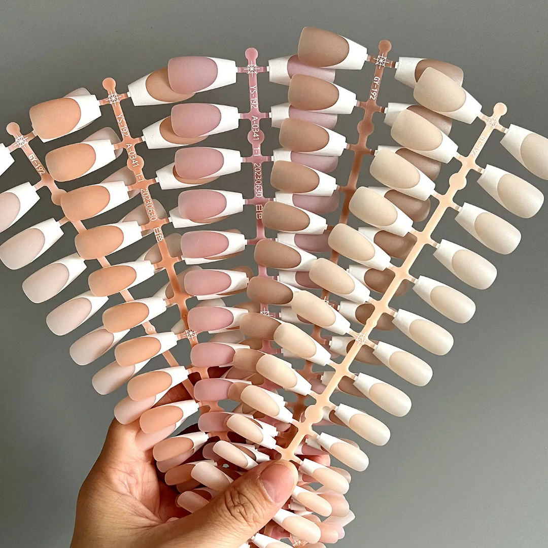 Pre Shape Ombre Press On Tips Mask Queen Nepal