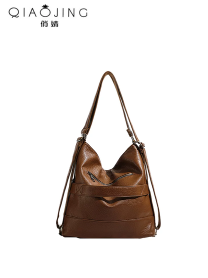 CORSICA PU Structured Shoulder Brown Bag GAB-145 Mask Queen Nepal