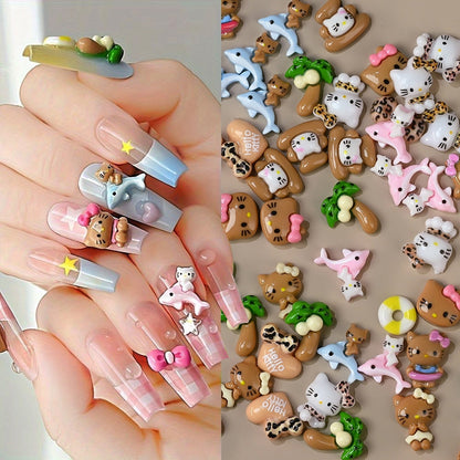 15 Grid Nail Stone Box Nail Art Rhinestone Mask Queen Nepal