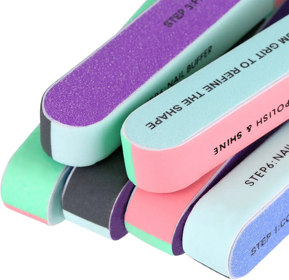 7-Way Nail Buffer Block Nail Shiner Sponge & Filler Easy Beauty Nepal