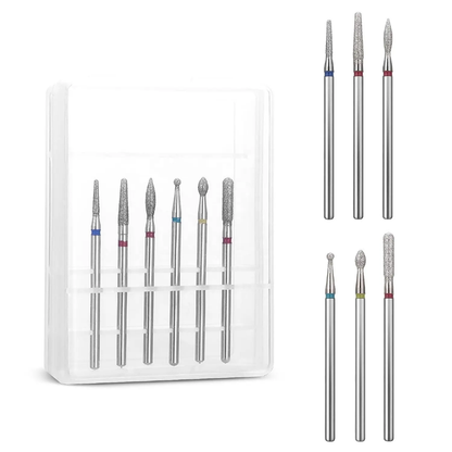 Cuticle Care Nail Drill Bits (5/6 Pcs Set) Mask Queen Nepal