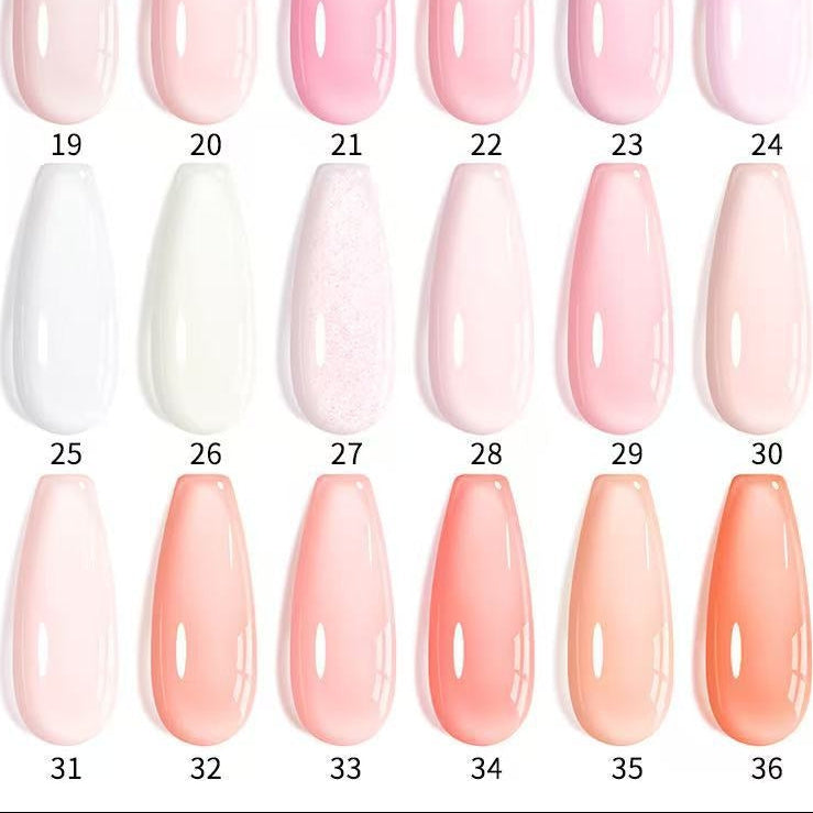 JR Rubber Base Coral Pink Series 10ml Mask Queen Nepal