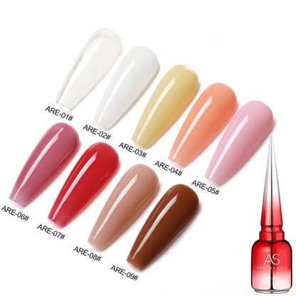 AS 2 in 1 Rubber Base & Color Gel 15ml Mask Queen Nepal