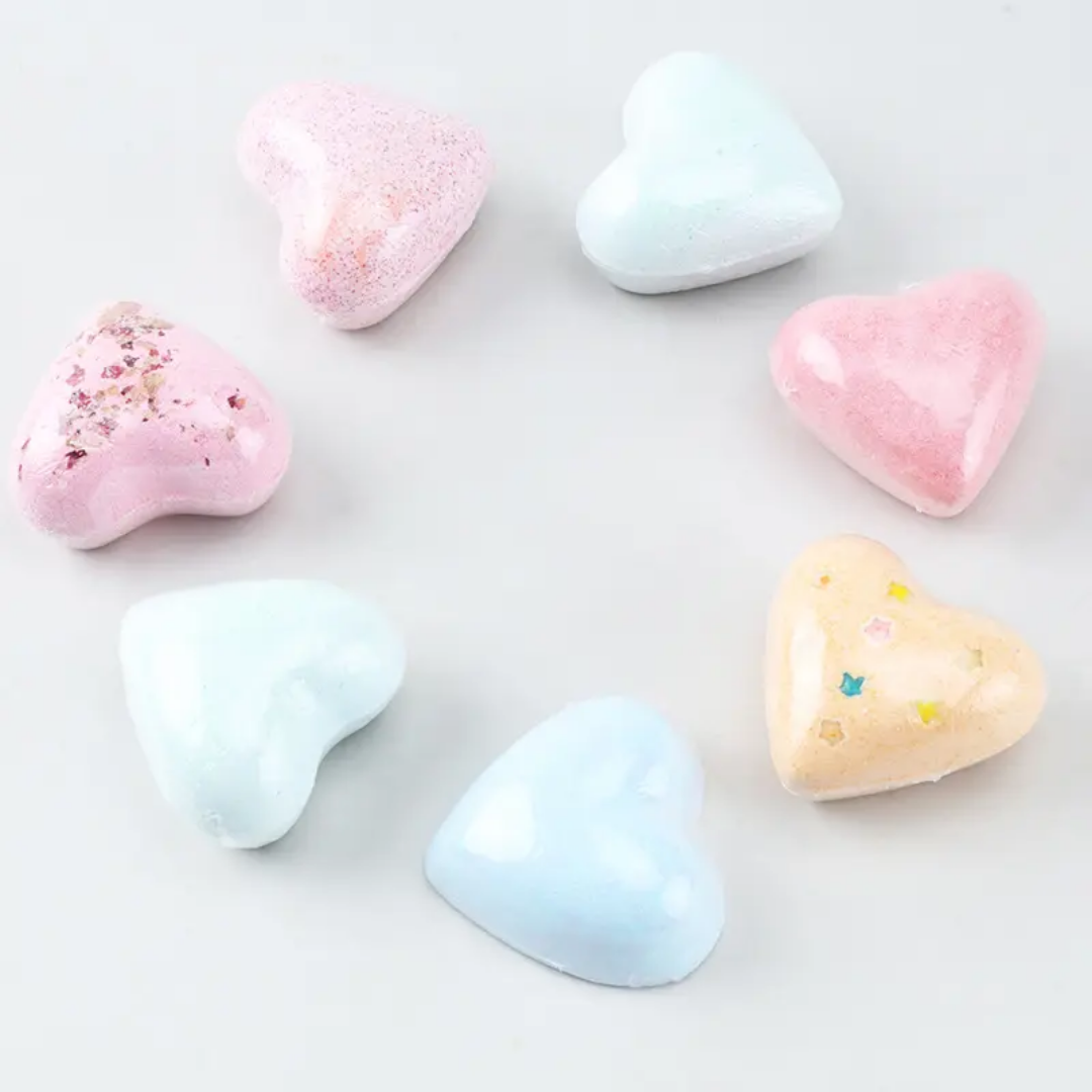 Pedicure Heart Shaped Bath Bomb Easy Beauty Nepal