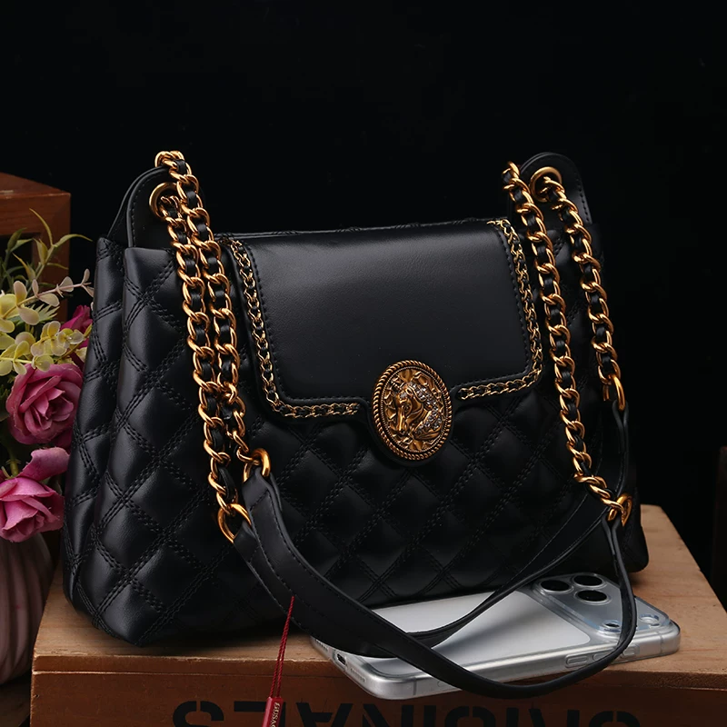 Brand Genuine Leather Chain Bag For Women GAB-123 Mask Queen Nepal