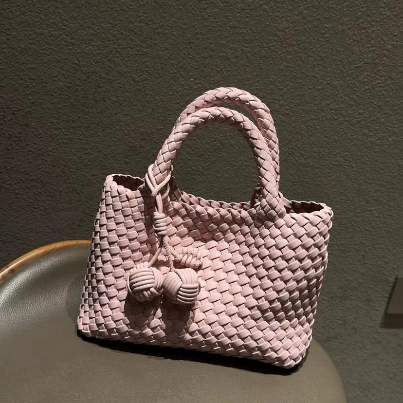 Woven Cabbage Basket Ladies Handbag Easy Beauty Nepal