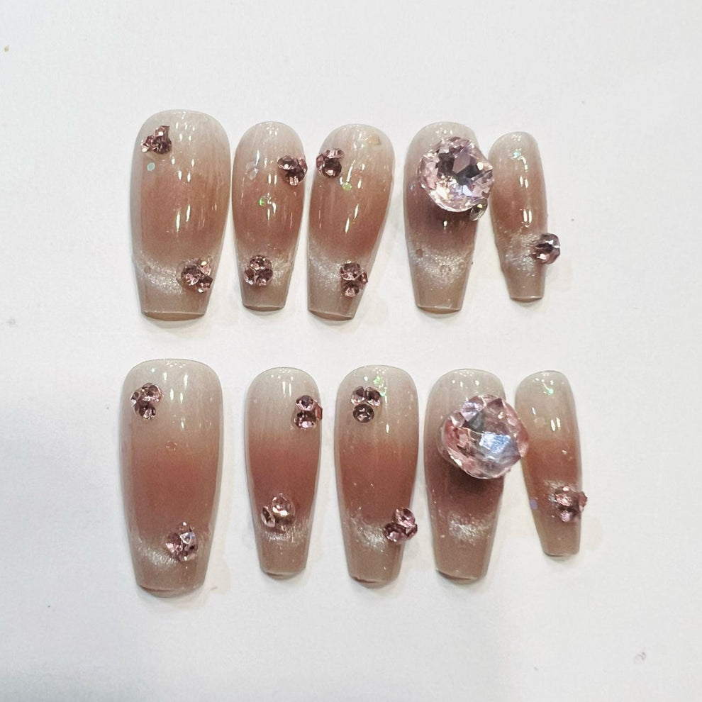 Press On Nails 10Pcs Code-Y Easy Beauty Nepal