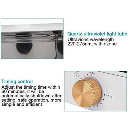 UV600 UV Sterilizer Cabinet for Nail & Dental Tools 6L Mask Queen Nepal
