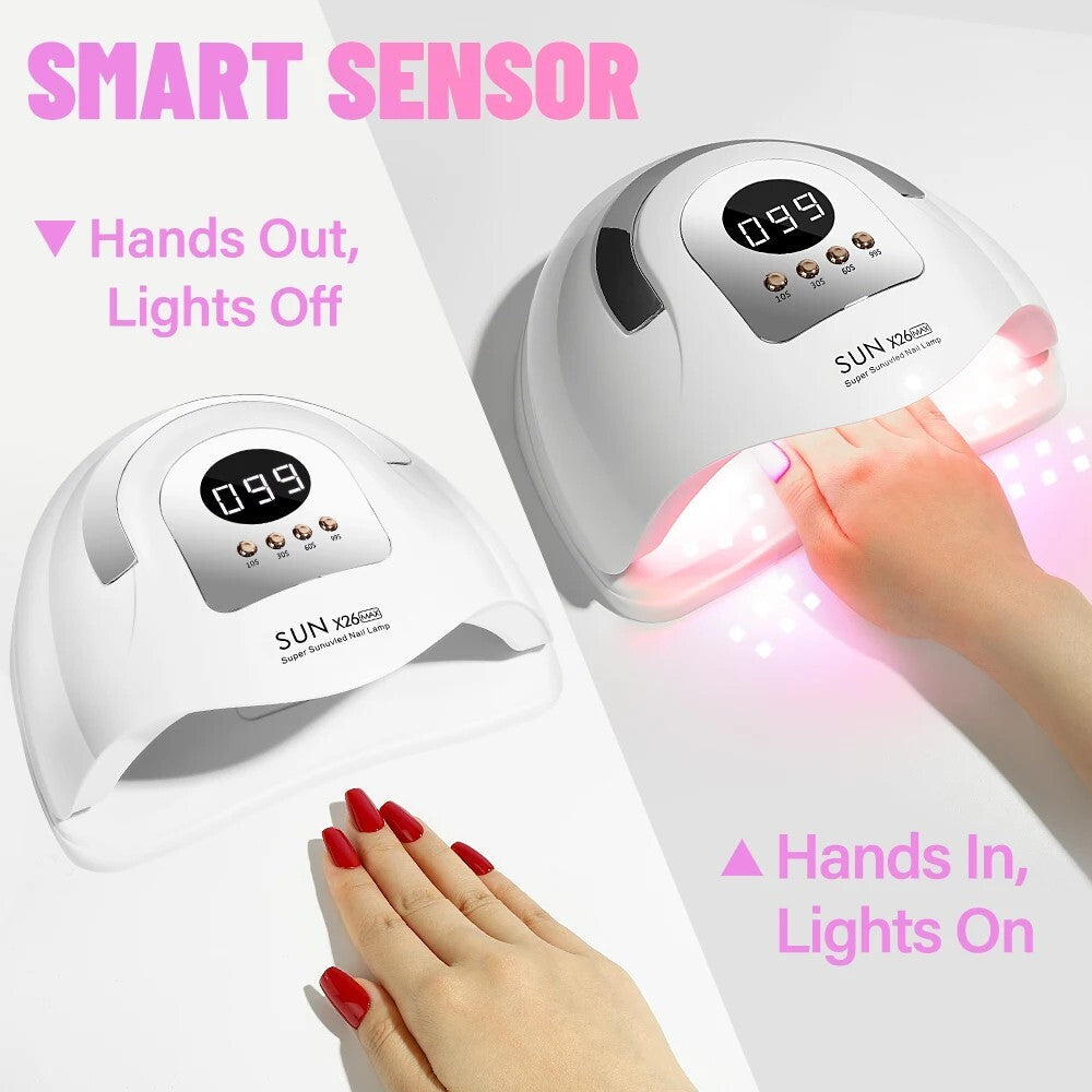Sun X26 MAX LED Nail UV Lamp Mask Queen Nepal