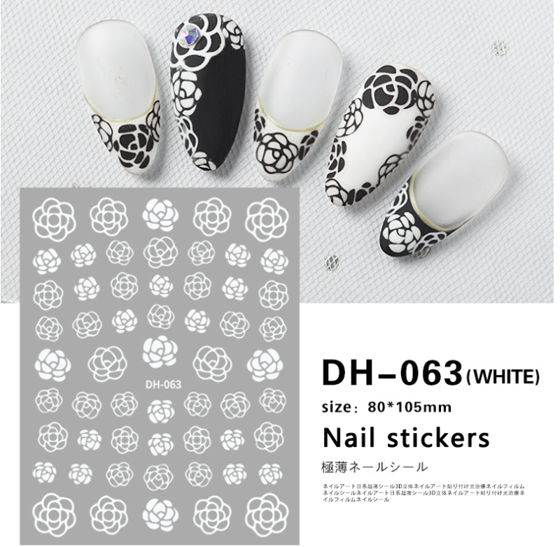 DH Nail Art Stickers Mask Queen Nepal