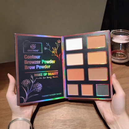 ONEYIOO Professional 55 Color Eye & Face Palette Makeup Book AZ-212 Easy Beauty Nepal