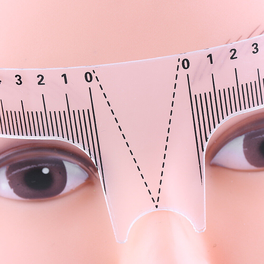 Reusable Eyebrow Mapping Ruler Mask Queen Nepal