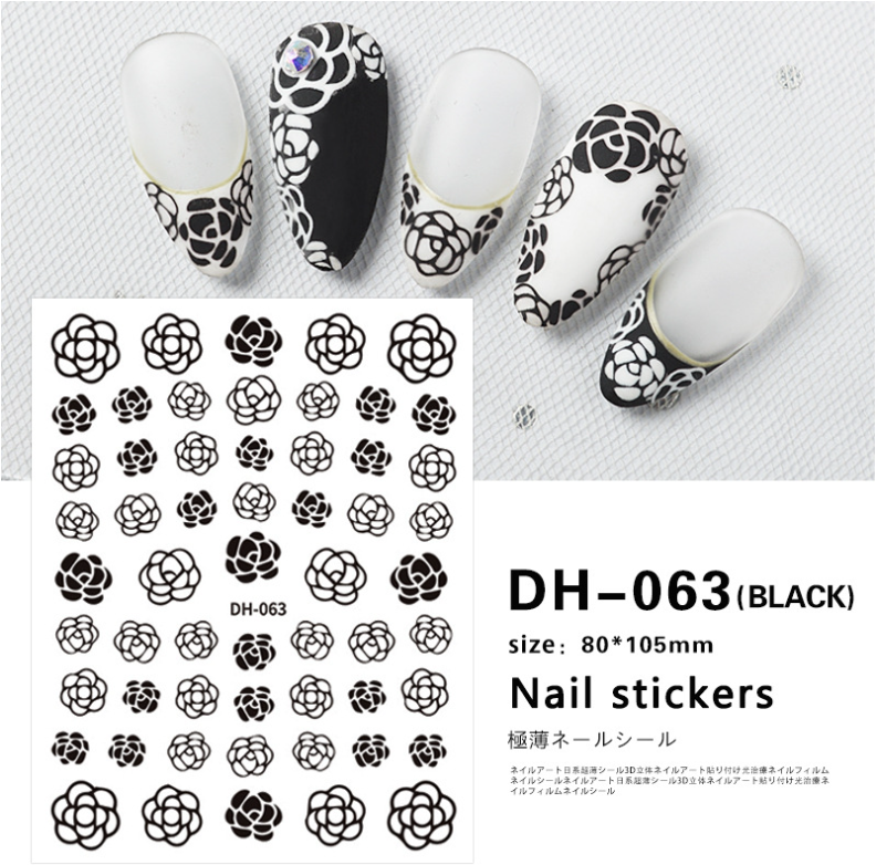 DH Nail Art Stickers Mask Queen Nepal