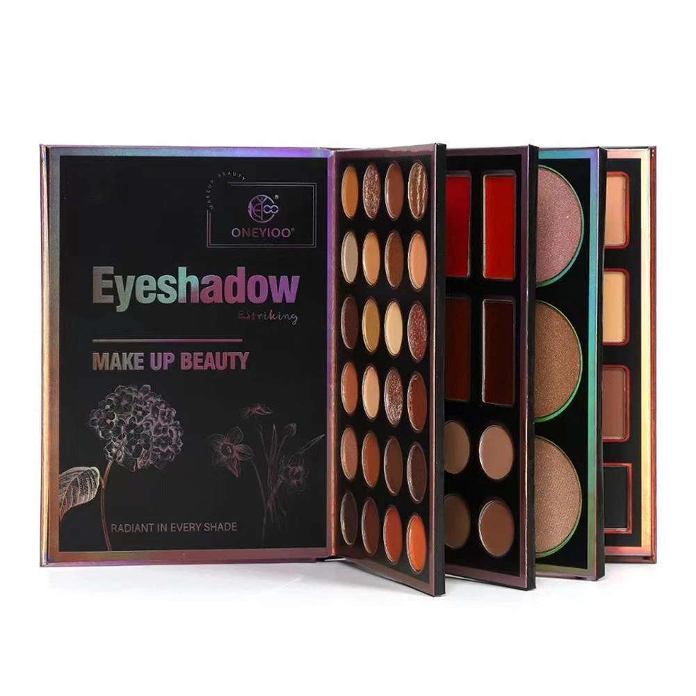 ONEYIOO Professional 55 Color Eye & Face Palette Makeup Book AZ-212 Easy Beauty Nepal
