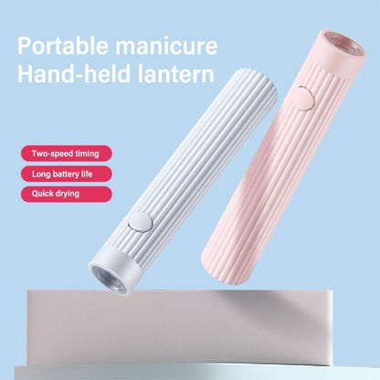 Portable Mini Cordless Rechargeable Uv Led Nail Lamp - Mask Queen Nepal