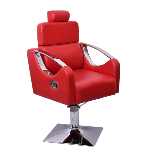 Ridhi Royal Red Comfortable Neck Support Chair For Beauty Studio - Mask Queen Nepal