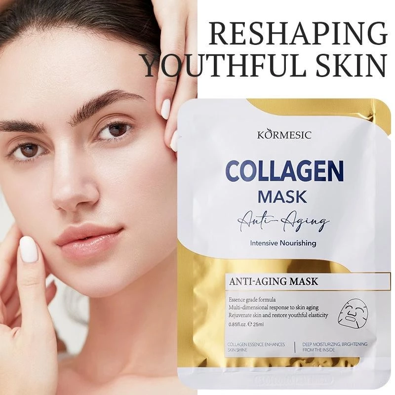 KORMESIC Collagen Facial Mask Firming Face Skin Repair Sheet Mask Easy Beauty Nepal