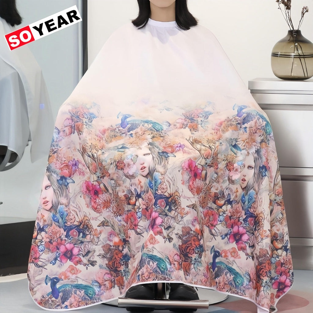 Professional Hair Cutting Cape Hairdressing Shawl Salon Gown Mask Queen Nepal