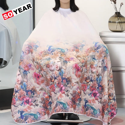 Professional Hair Cutting Cape Hairdressing Shawl Salon Gown Mask Queen Nepal