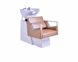 Algina Shampoo Station White hair salon washing set shampoo chairs with basin Mask Queen Nepal