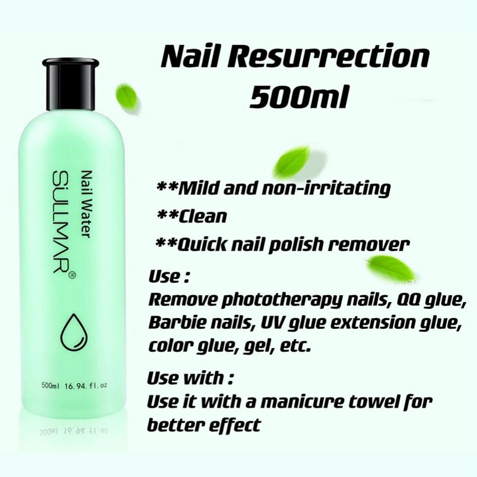 SULLMAR Nail Polish Remover Acrylic Powder & Liquid - Ideal for sensitive skin Mask Queen Nepal