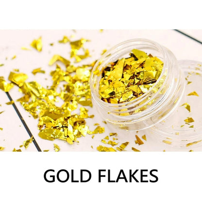 Irregular Foil Flakes For Nail Art Mask Queen Nepal