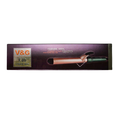 V & G Professional C40 Curling Iron Mask Queen Nepal