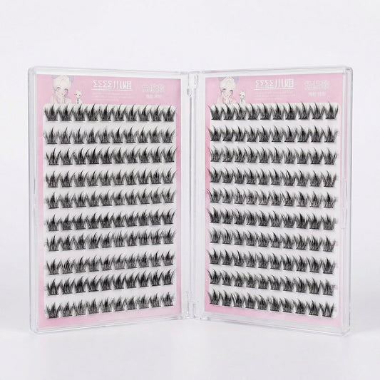 Pre Glued Mix Cluster Lash 200D (WXJ) Mask Queen Nepal