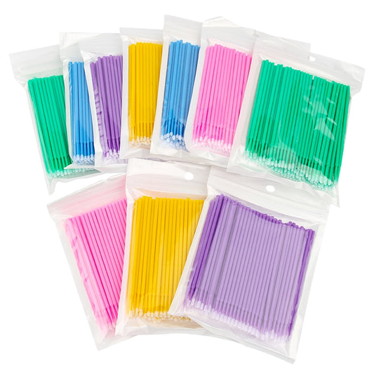 100PCS Disposable Cotton Swab  Eyelash Buds Mask Queen Nepal