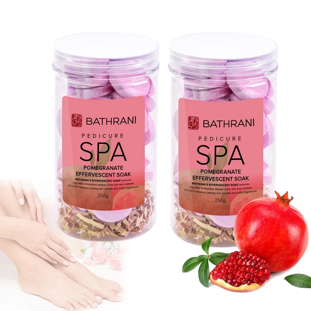 BATHRANI Pedicure Manicure Soak Tablet, Nail Manicure SPA Mask Queen Nepal