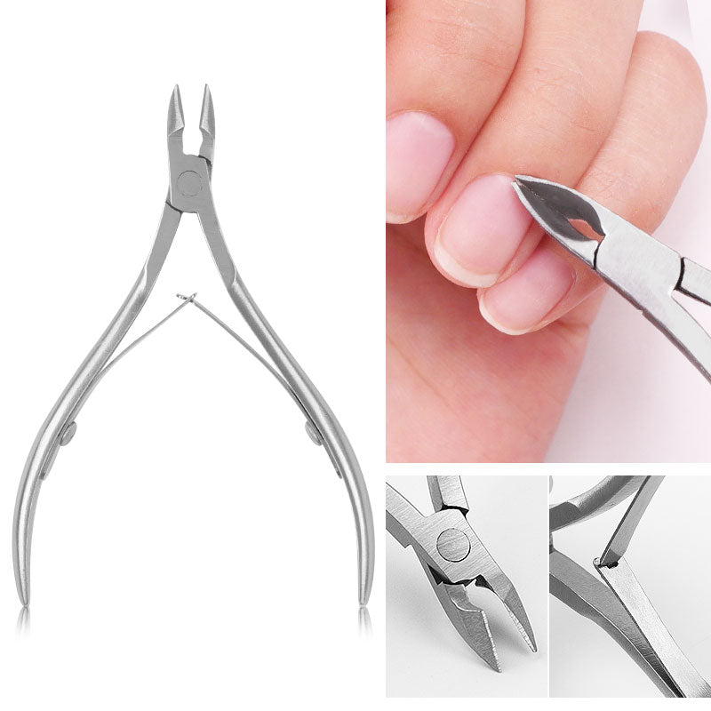 Solingen Stainless Steel Cuticle Nail Cutter Beauty Scissors Tools Mask Queen Nepal