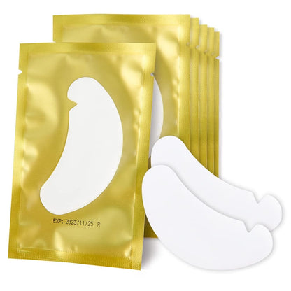 V Shaped Eye Pads for Eyelash Extension 50pcs Makeup Eyelash Patches Mask Queen Nepal